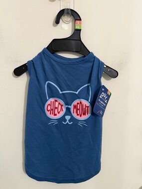 Youly The Sophisticate Cat Shirt NWT!